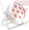 Cameo Flat Par CAN TRI 3W IR LED, WEISS, RGB, 7x3W 3in1 30°, IR, DMX, Stand-Alon